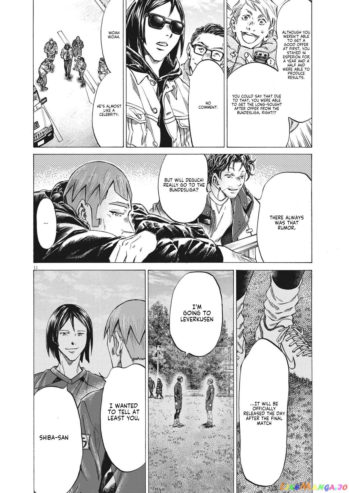 Ao Ashi, Chapter 289 image 10